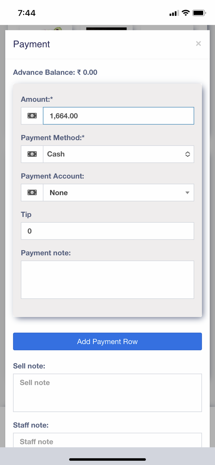 Sero POS  Point of Sale App