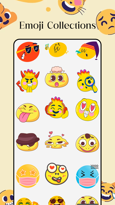 Trendy Emojis Stickers Pack Screenshot