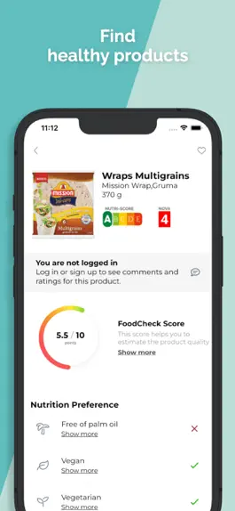 Game screenshot Food Scanner: Grocery Coach apk