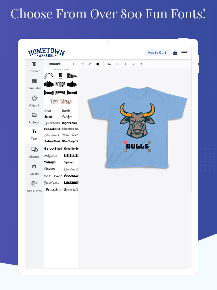 HA Custom T-Shirt Designer