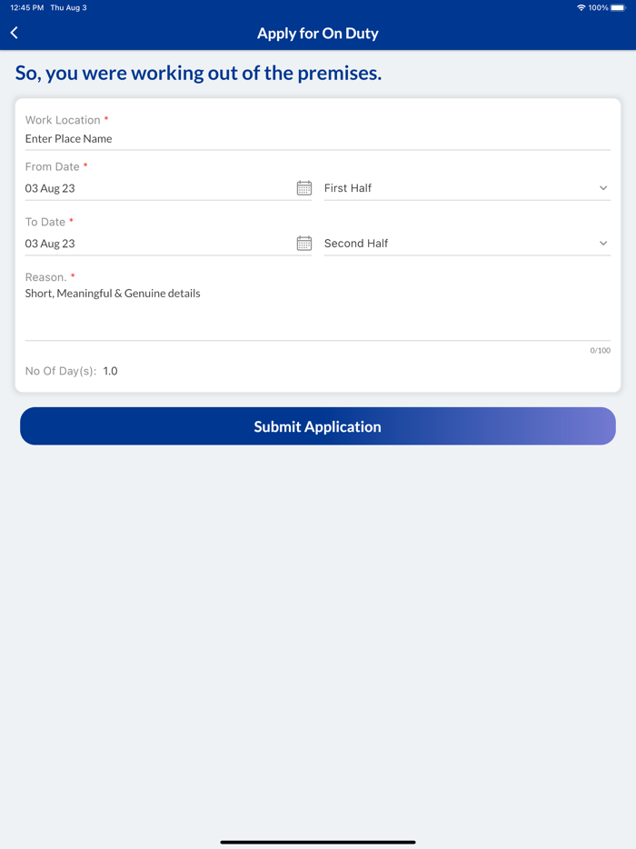 SAG Staff Attendance