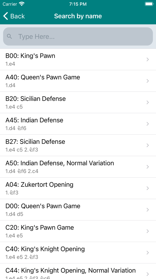 #5. Chess Opener Lite (iOS) Podle: Stanislav Basovnik
