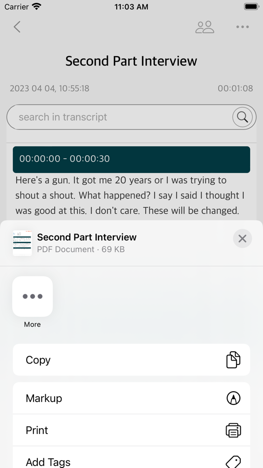 #9. O.L Transcriber (iOS) 由: Liyi Huang