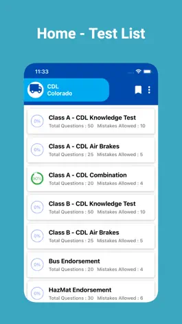 Game screenshot Colorado CDL Prep Test mod apk