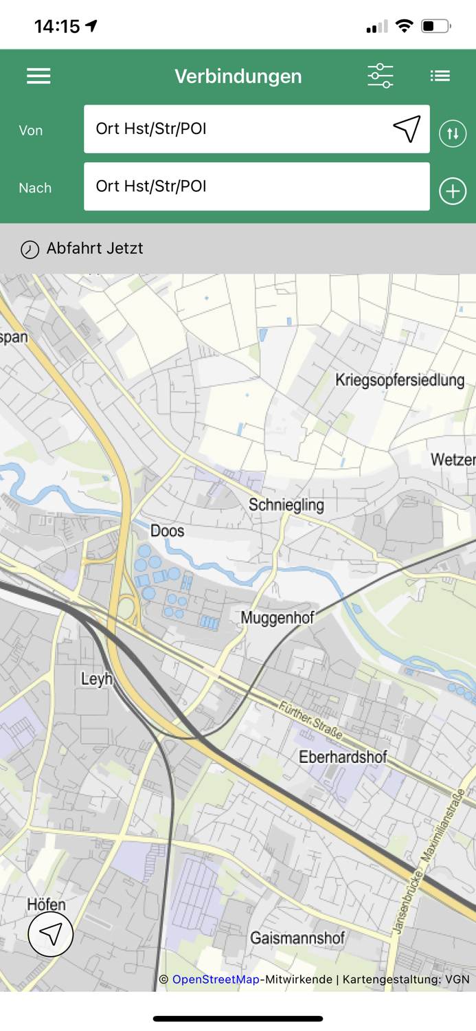 VGN Fahrplan and Tickets