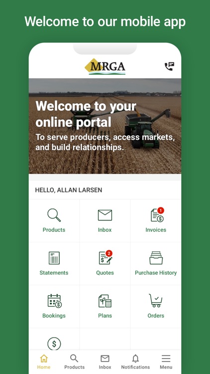 MRGA Grower Portal