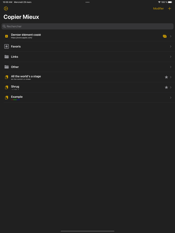 Screenshot #5 pour Copier Mieux