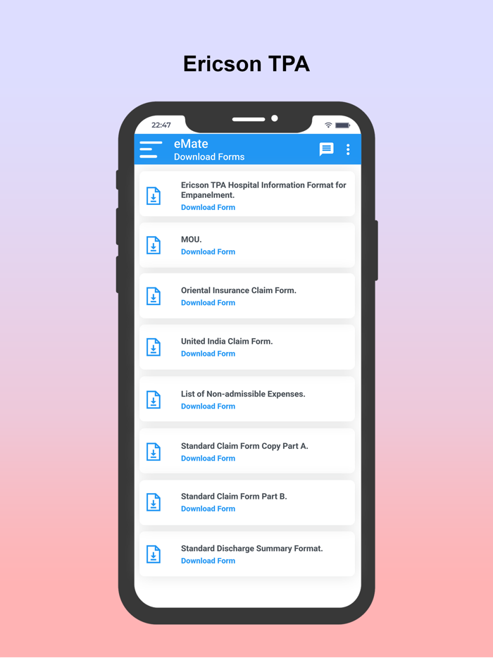 Ericson TPA Health Assistance