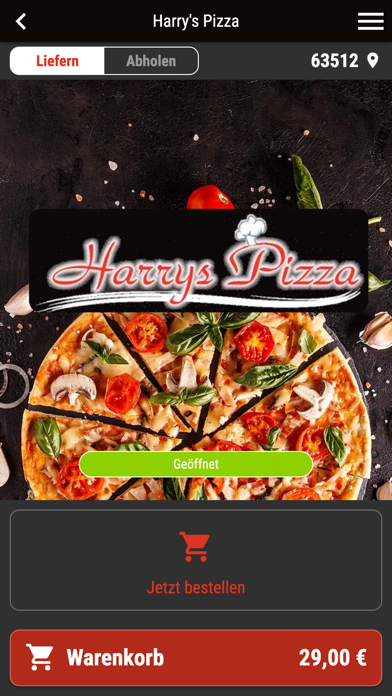 Harrys Pizza Screenshot