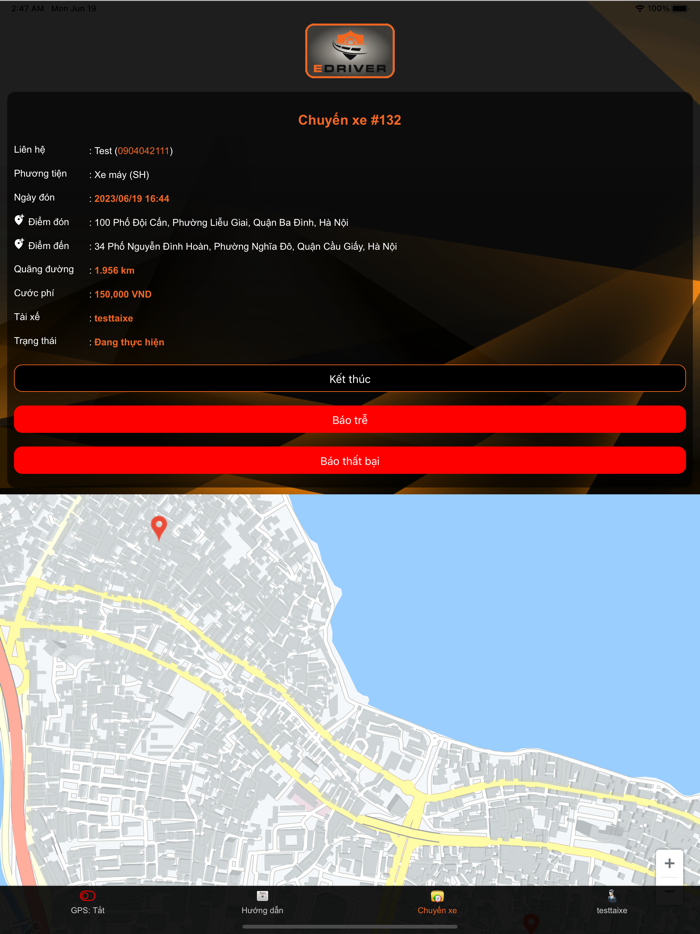 eDriver Tài xế