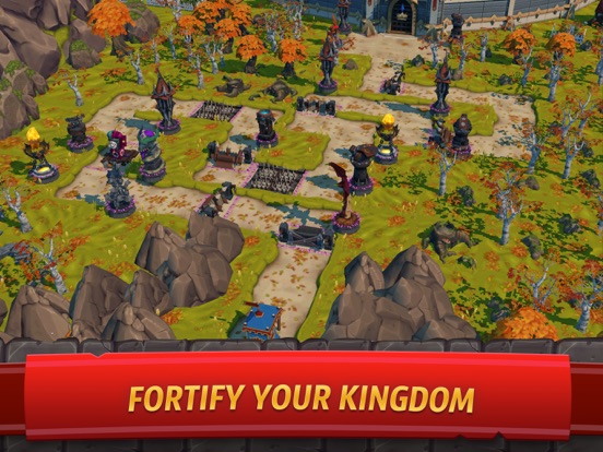 Royal Revolt 2: Tower Defense iPad app afbeelding 2