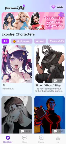 Game screenshot AI Girlfriend: Anime Chatbot mod apk