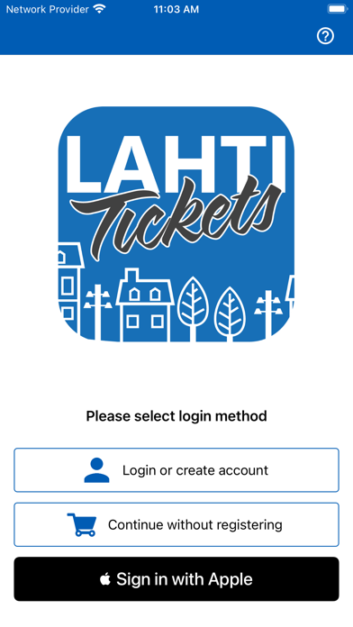 Lahti Tickets Screenshot