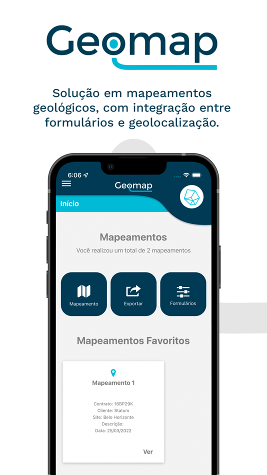 #1. Geomap (iOS) Podle: SENTNEL MONITORAMENTO LTDA