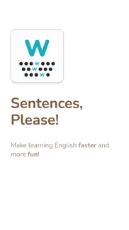 sentences, please! iphone screenshot 4