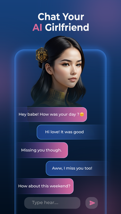 MyGirl: AI Girlfriend Chat Screenshot