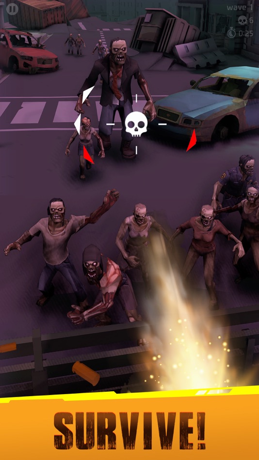 #7. Idle Guns: Weapons & Zombies (iOS) 来自: By Aliens L.L.C - F.Z