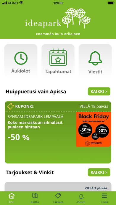 Ideapark Lempäälä Screenshot