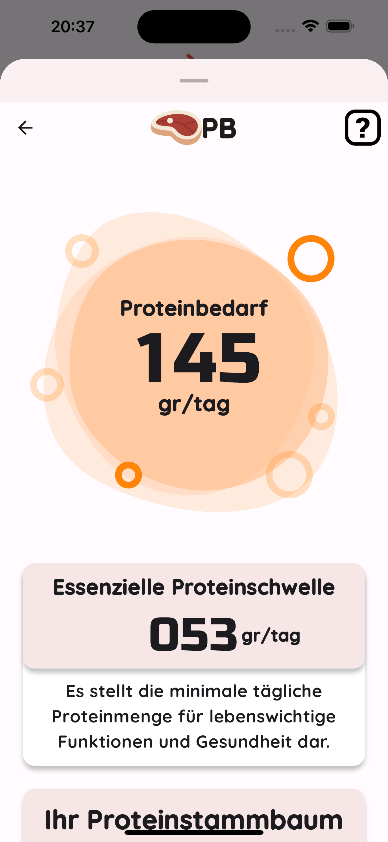 Healthy Tracker Erinnerung