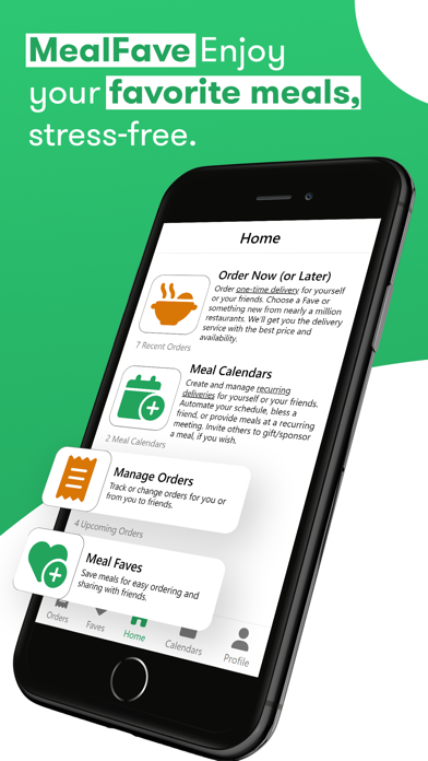 MealFave: Food Delivery & Plan Screenshot