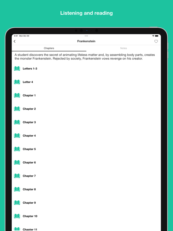 Classic Science Fiction Novels iPad screenshot 5 - Reference app