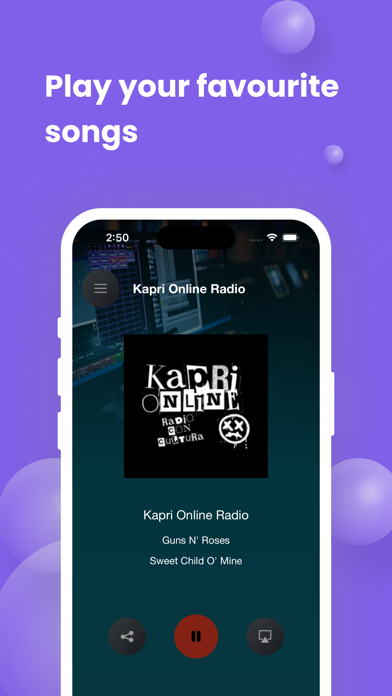 Kapri Online Radio Screenshot