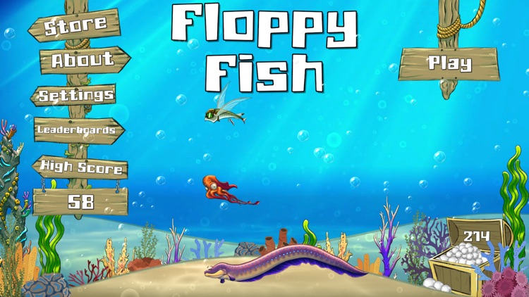Floppy Fish Adventures screenshot-0