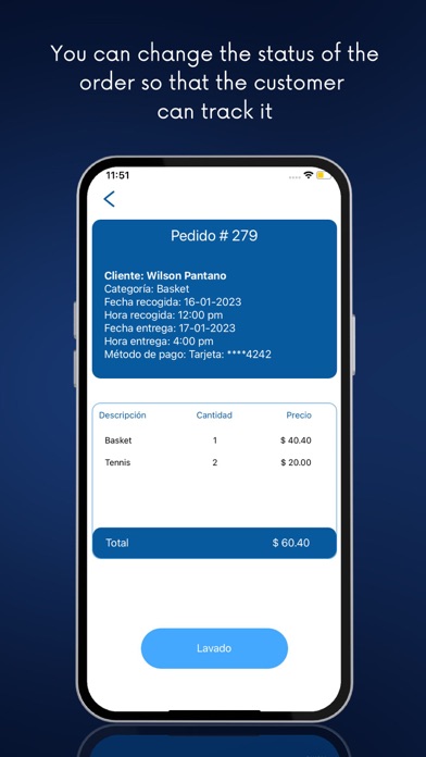 Screenshot 4 of WashPartner Pro App