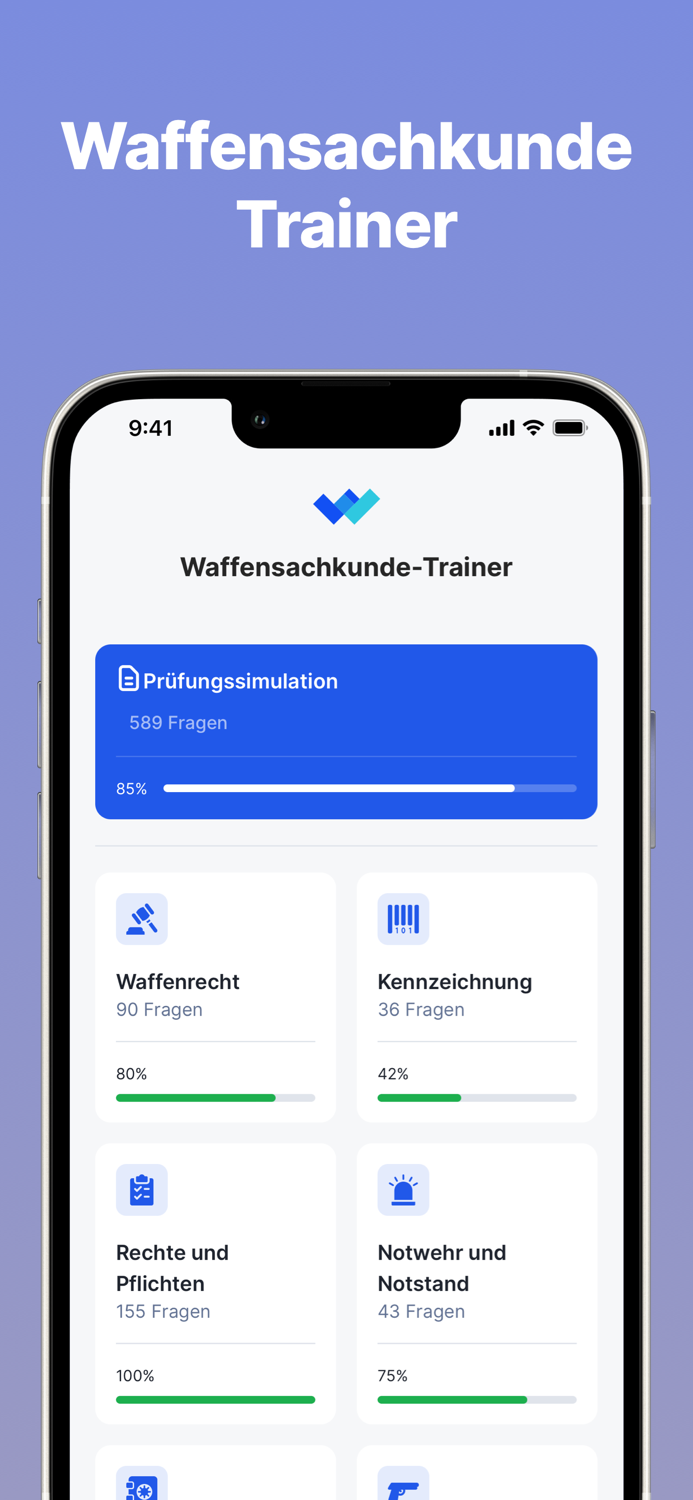 Waffensachkunde-Trainer