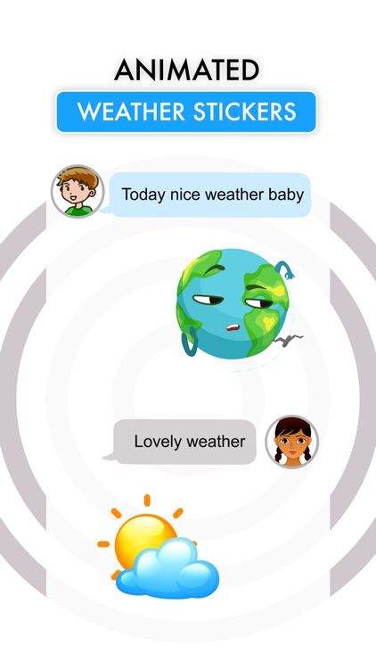 Animated Weather Stickers! screenshot-3