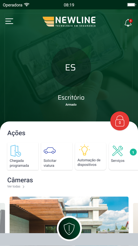 #1. New Line Security (iOS) 由: Newline Tecnologia em Segurança
