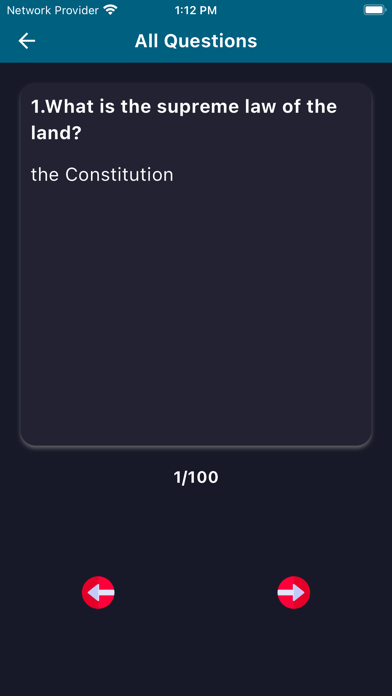 US Citizenship Test 2025 Prep Screenshot