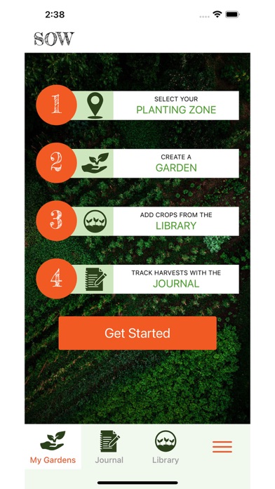 SOW - A Planting Companion Screenshot