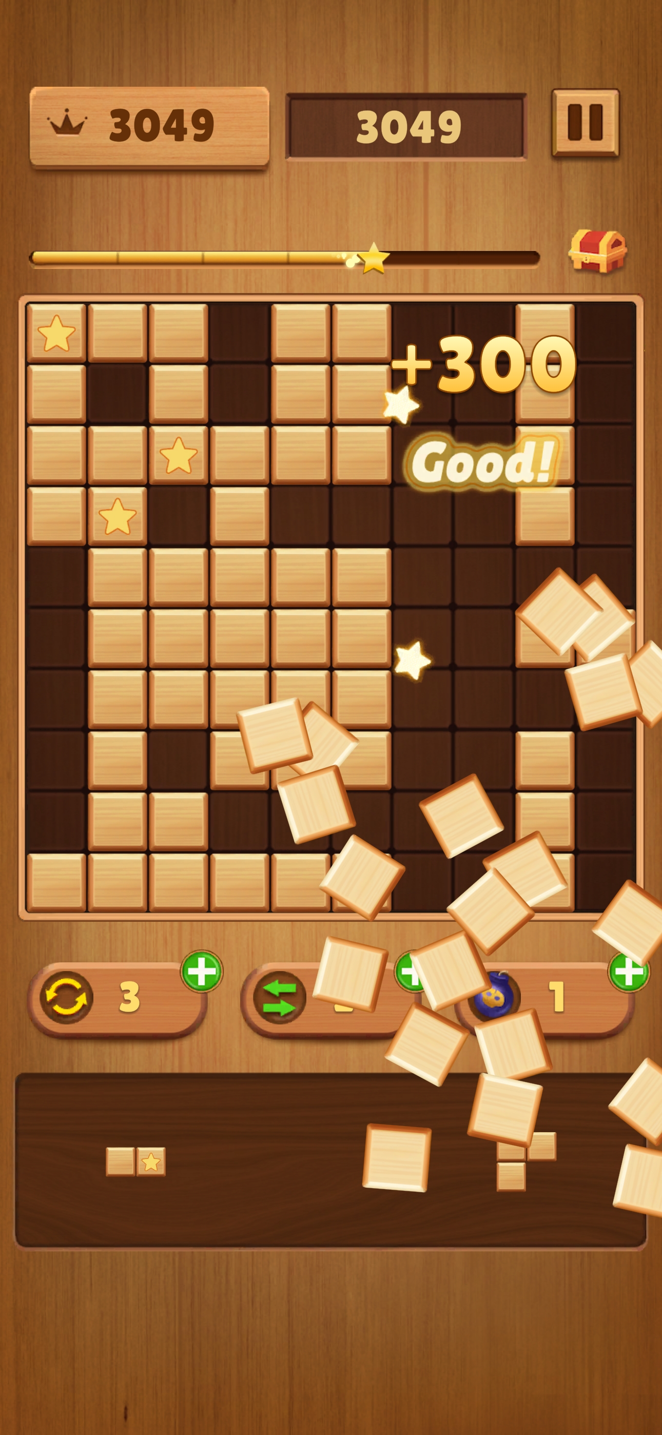 Woodytris: Block Puzzle