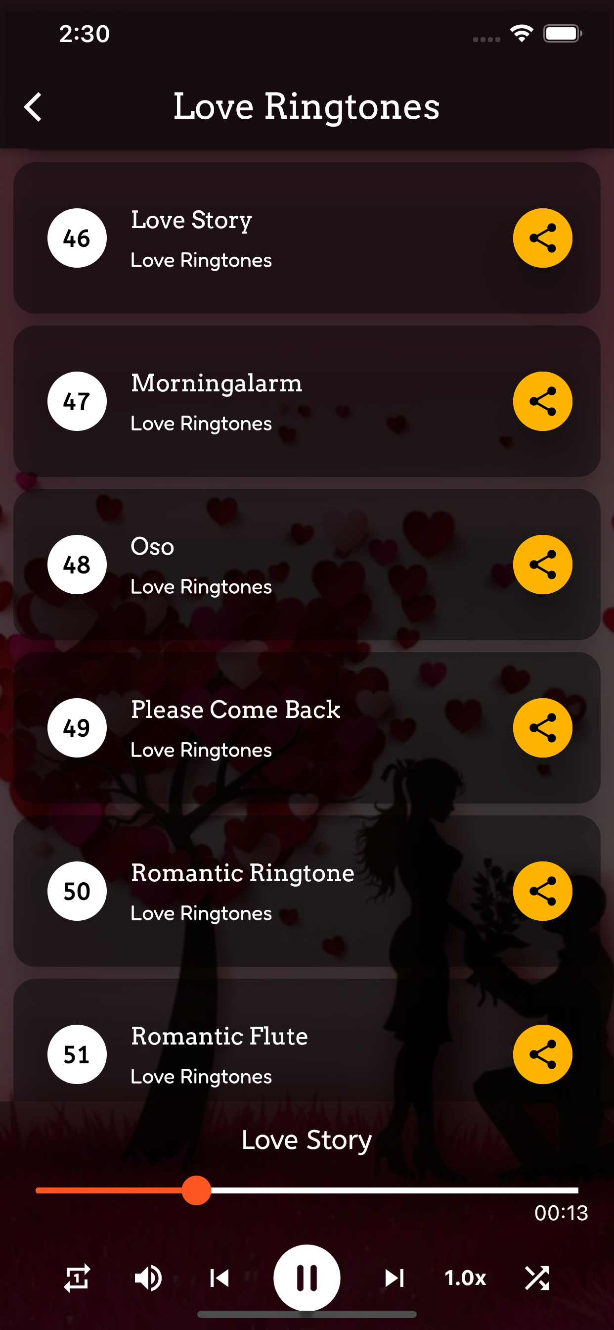 Love Ringtones