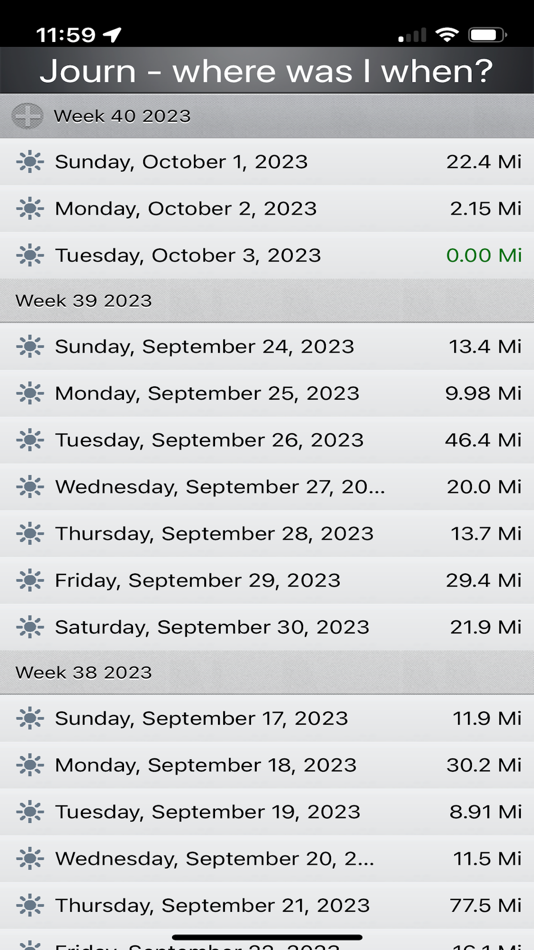 #1. Journ - the Alibi App! (iOS) 게시자: DC Software Arts