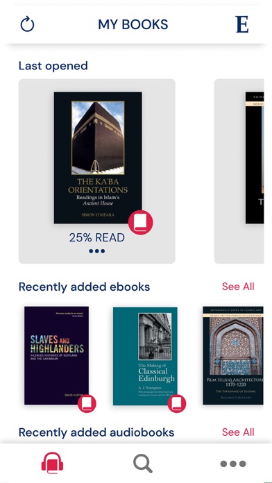 Edinburgh University Press Screenshot