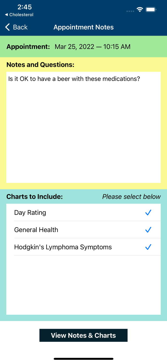 Hodgkin Lymphoma Manager