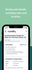 Lucidity - Healthcare Staffing screenshot #3 for iPhone