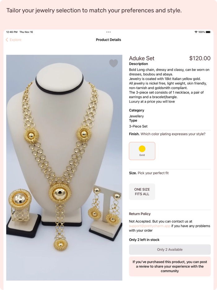 Prettycharm Fashion Jewelry