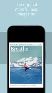 breathe magazine. iphone screenshot 1