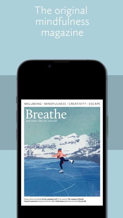 Screenshot #1 pour Breathe Magazine.