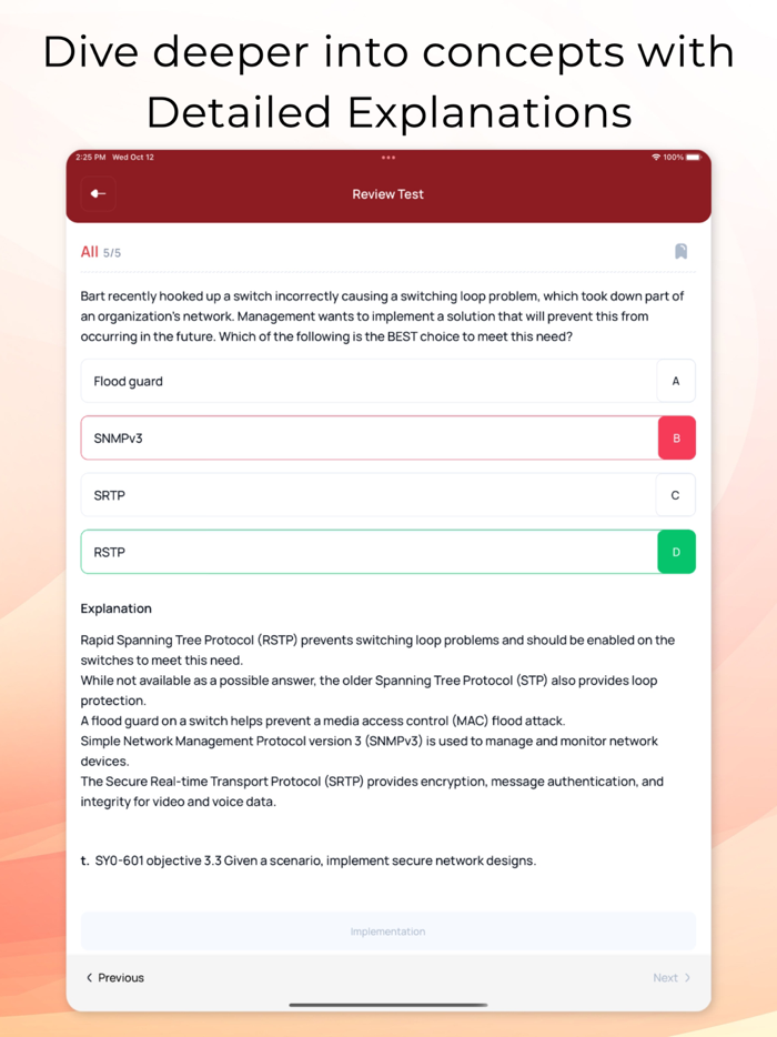 CompTIA Security SY0-601 Prep