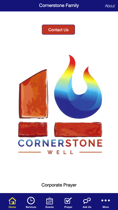 Screenshot 1 of Cornerstone Family App