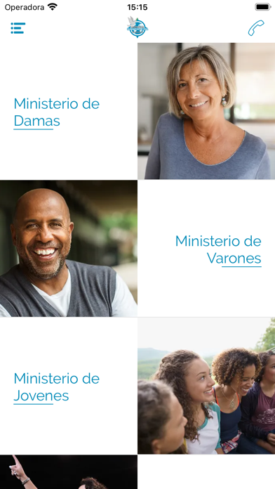 Ministerios Manantial de Vida Screenshot