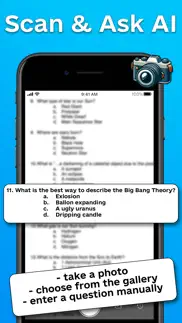 ai answers: solve test quickly iphone screenshot 2