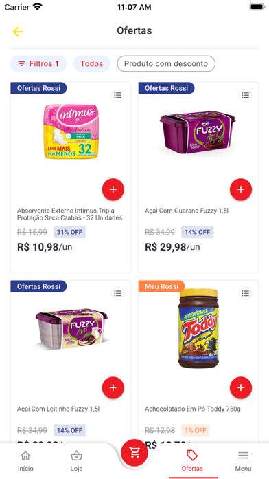 Rossi Delivery - Supermercado Screenshot