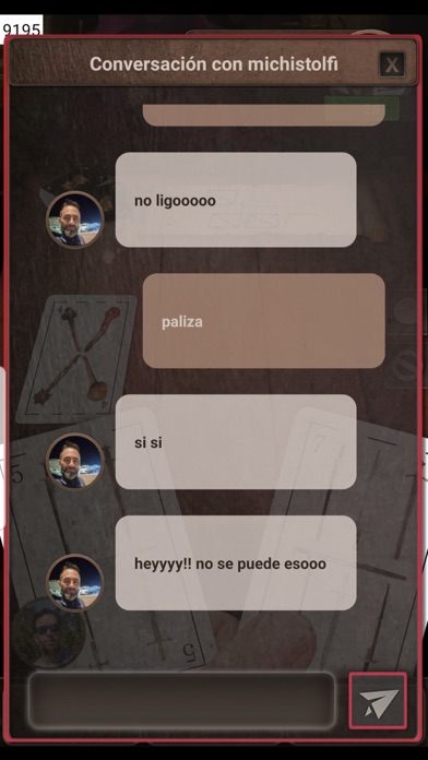 Truco con Naipes Negros Screenshot