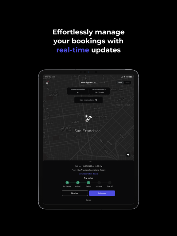Screenshot #5 pour Bookinglane Driver