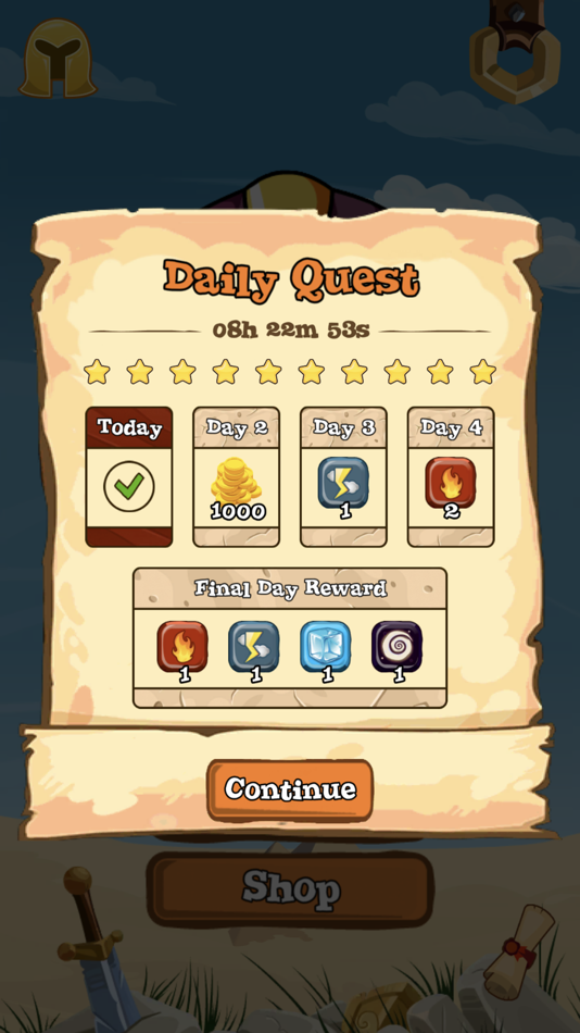 #9. Battle Board: Myth of the Ankh (iOS) 由: Denis Panaskin